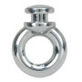 Perko Fender Lock, Chrome-Plated Zinc Alloy, 3/8 in Eye, 1-1/2 in Flange - Apollo Lighting