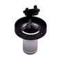 Perko Gas Fill, 1-1/2 in Hose, Chrome-Plated Zinc Alloy, Black Polymer Flange