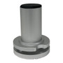 TACO Marine ShadeFin Mini Semi-Flush Mount, Backing Plate, 6061 Aluminum, Anodized Finish