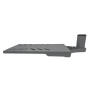 TACO Marine ShadeFin Mini Swivel Seat Mount, For Standard 4-Screw Swivel Seats, 6061 Aluminum, Misty Silver Finish - Apollo Lighting