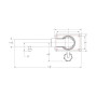 TACO Marine Grand Slam 380-LE Outrigger Mount Pair, For 1-1/2 in Outriggers, 25-40 ft Boats - Apollo Lighting