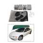 Attwood Marine Car-Top Carrier Kit, Foam Blocks, Poly Web Straps, 20 ft Rope, S-Hooks