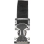 Attwood Marine Fuel Tank Strap Set, 1 in White Nylon Strap, Quick-Release Buckle, Footman Loops