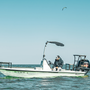 TACO Marine ShadeFin Mini Rail Mount, 6061 Aluminum, Type-304 SS Screws, Misty Silver Finish