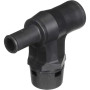 Attwood Marine 90-Degree P-Trap Fuel Tank Vent, 5/8 in ID Hose, 3/4 in Install Hole, 9/16 in Max Hull Thickness, ABYC - Apollo Lighting