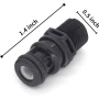 Attwood Marine Universal Sprayless Fuel Line Connector, Check Valves