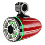 DS18 - 8" Neodymium Marine Towers - With Built-in Passive Radiator, 1" Driver RGB LED Light, Black