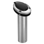 Attwood Marine Standard Series Flush Mount Rod Holder, 2 in Diameter, 7.5 in Length, Polished SS316