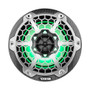 DS18 - HYDRO 2-Way Marine Speakers - With RGB LED Lights, Carbon Fiber