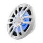 DS18 - HYDRO 10" 2-Way Marine Speakers - With Bullet Tweeter Integrated RGB LED Lights