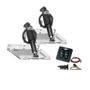 Lenco Marine - Standard Performance Trim Tab Kit - With Standard Tactile Switch Kit 12V