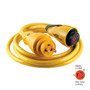 Marinco - Shore Power Cordset - EEL, 125V, Yellow - Apollo Lighting