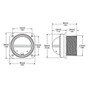 Ritchie - Explorer Compass - Bulkhead Mount