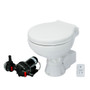 Johnson Pump - AquaT Toilet Silent Electric - 12V, With Pump - Apollo Lighting