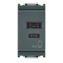 Vimar Idea Series USB Supply Unit, 5V, 120-240V, 1 Module