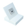 Futura - LED Square Courtesy Light - Chrome, 10-30V DC, 3000K, 12lm, IP65