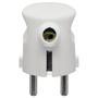 Vimar Supernova S31 German/French 2P+E Plug, 16A, 250V, 90 Degree Cable Entry, IP20