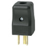 Vimar Supernova 2P+E 15A USA+SASO Plug, 127V, IP20, Axial Cable Entry