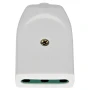 Vimar Supernova 2P+E 16A P17 Axial Outlet, 250V, IP20, Screwed Terminal