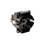 Vimar - SICURY Series - Universal Outlet Insert - 16A, 250V, Black - Apollo Lighting