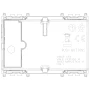 Vimar By-me Plus 6-Button Home Automation Control, 3-Module, RGB LED