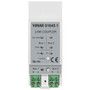 Vimar By-me Plus Line Coupler, 29V Nominal Supply, DIN Rail TH35, Electrical Isolation, Message Filtering - Apollo Lighting