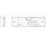 Vimar LED RGB Constant Voltage Driver, For RGB LED Modules, 12/24VDC, 24W, IP20