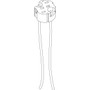 Vimar Halogen Lampholder, G4/G5.3/GX5.3/G6.35/GY6.35, 24V 4.5A, 140 mm PTFE Cable