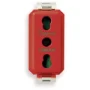 Vimar 8000 2P+E P17/11 Socket Outlet, 16A, 250V, Flush Mount, IP20