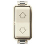 Vimar 8000 Series 2P 2-Way Switch, Center Off, 10AX, 250V, IP40