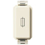 Vimar 8000 Series 1P Fuse Carrier, 16A, 250V, For 5x20 mm and 6.3x32 mm Fuses, No Fuse Included