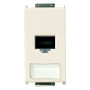 Vimar 8000 Series RJ45 Netsafe Outlet, T568A/B Universal Wiring - Apollo Lighting