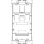 Vimar 8000 Series RJ45 Netsafe Outlet, T568A/B Universal Wiring - Apollo Lighting