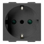 Vimar Neve Up 2P+E 16A P30 SICURY Socket Outlet, 250V, 2 Modules, Flush Mount - Apollo Lighting