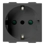 Vimar Neve Up 2P+E 16A P30 SICURY Socket Outlet, 250V, 2 Modules, Flush Mount