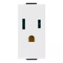 Vimar Neve Up 2P+E 15A USA+SASO Socket Outlet, 127V, Flush Mount - Apollo Lighting