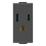 Vimar Neve Up 2P+E 15A USA+SASO Socket Outlet, 127V, Flush Mount