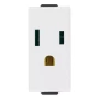 Vimar Neve Up 2P+E 15A USA+SASO Socket Outlet, 127V, Flush Mount