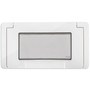 Vimar - IP55 4 Modules Cover - White - Apollo Lighting
