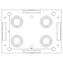 Vimar 12-14 Modules Surface Mounting Box, For Idea, Eikon and Plana - Apollo Lighting