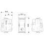 Vimar Plana 1P NC Pushbutton Mechanism, 10A 250V, Lightable, IP40