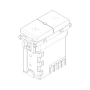 Vimar Plana Universal MASTER Dimmer, Phase-Cutting, IP40, Push Button Control, Flush Mount