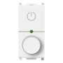 Vimar Plana Universal MASTER Rotary Dimmer, 230V, 50Hz, Phase-Cutting, Flush Mount, IP40 - Apollo Lighting
