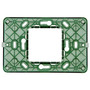 Vimar Plana 2-Central-Module Mounting Frame, With Screws, 60 mm Fixing Centres