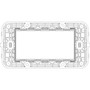 Vimar Arké 4-Module Mounting Frame, With Screws, Thermoplastic, Flush-Mount