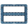 Vimar ARKÉ 14 (7+7)-Module Mounting Frame, For V71320/V71620/V71720 Flush and 09920 Surface Boxes, With Screws, Thermoplastic