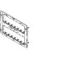 Vimar ARKÉ 14 (7+7)-Module Mounting Frame, For V71320/V71620/V71720 Flush and 09920 Surface Boxes, With Screws, Thermoplastic