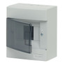 Vimar Surface-Mount Consumer Unit, 5-Module, IP40, Transparent Door