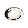 BCM - Phoenix 95 Downlights - With Switch, Polished Stainless Steel, Spring mount, 3000K, 8-32VDC