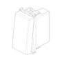 Vimar Plana 1P NC Push Button, 10A, 250V, Lightable, Flush Mount